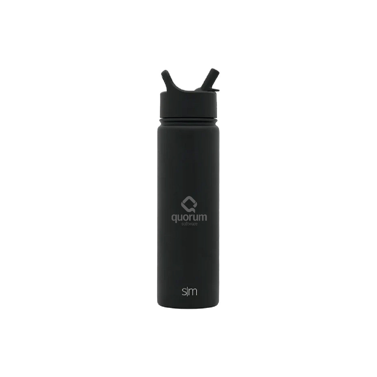 Quorum Black Water Bottle