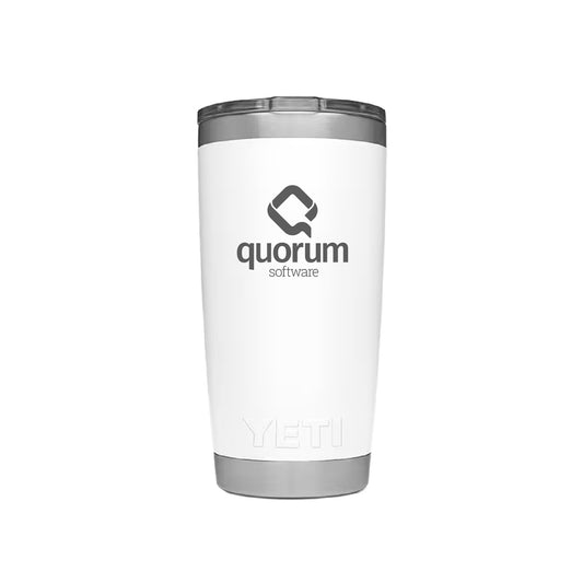 Quorum Yeti White Tumbler